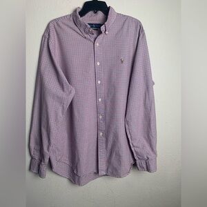 Polo Ralph Lauren Men Size‎ XL Classic Fit Long Sleeve Button Down Shirt Pony